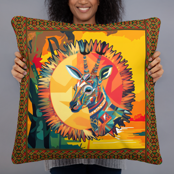 Gazelle Mama Africa Pillow